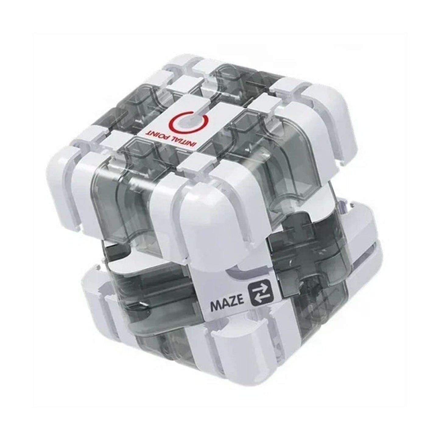 3D Rolling Ball Maze Cube